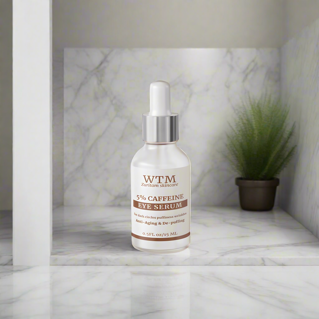 Caffeine eye serum